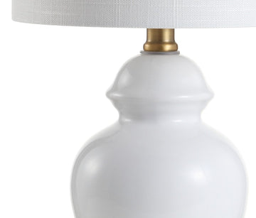 Perry 20" Ceramic/Metal LED Table Lamp - JONATHAN Y